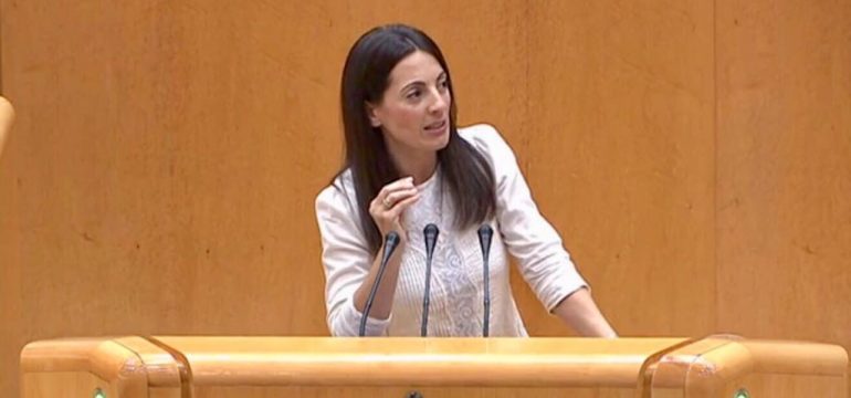 ROSARIO SOTO INTERVINIENDO EN EL SENADO