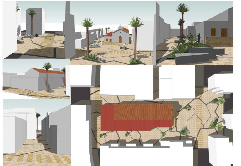 proyecto remodelación Plaza Alquián
