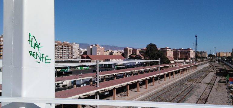 Estación Almería vías