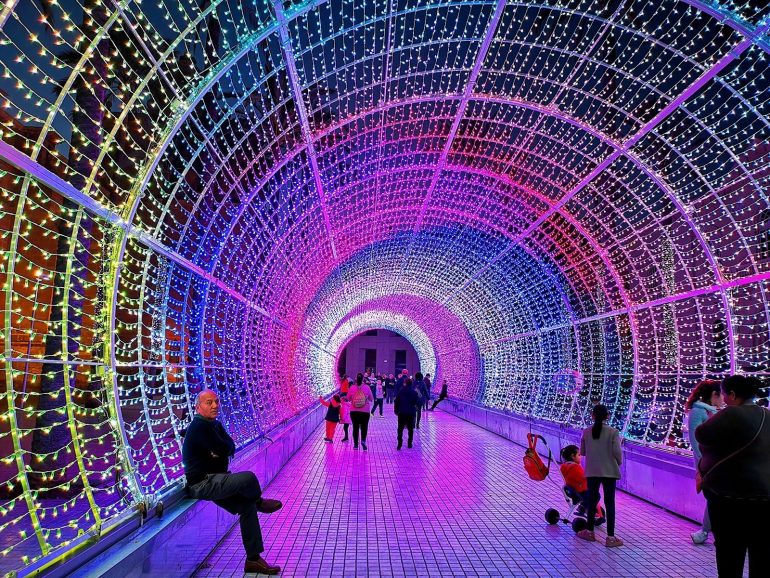 TUNEL-LUCES-NAVIDAD