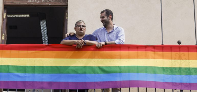 Bandera Orgullo Semana LGTBI Preventorio