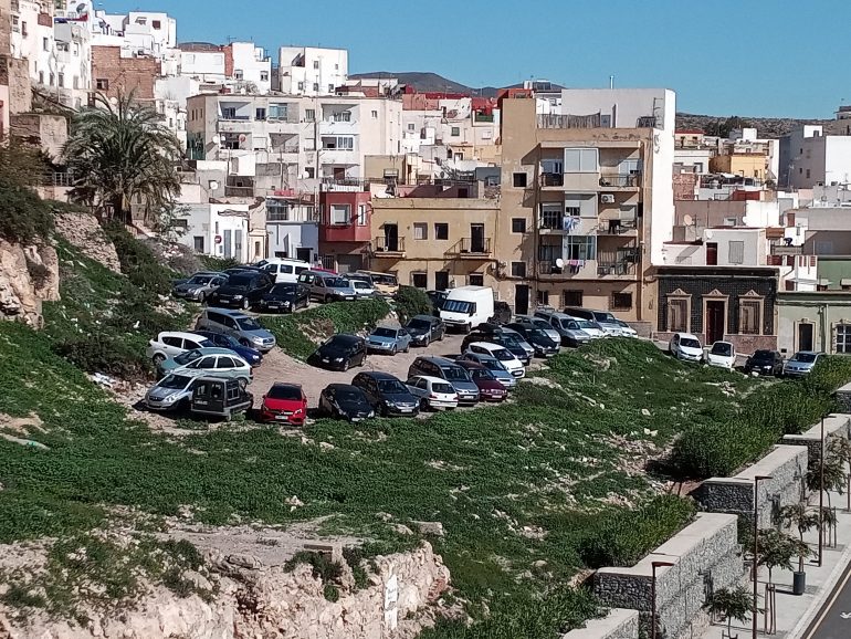 21-3-2021 Ámbito actuación aparcamiento provisional calle Antonio Vico