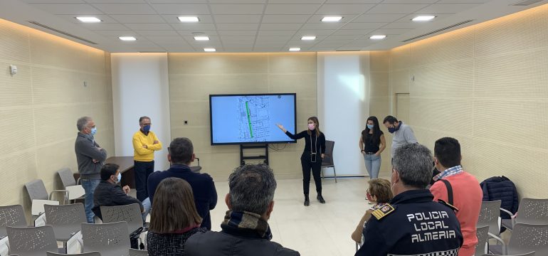 Reunión Urbanismo Comerciantes Blas Infante