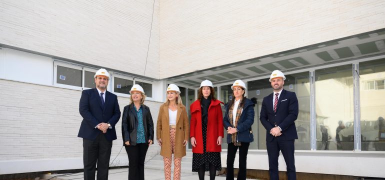alcaldesa-visita-obras-conservatorio-danza-almeria
